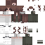 Minecraft skin texture, 64x64 pixels