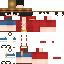Minecraft skin texture, 64x64 pixels
