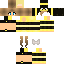 Minecraft skin texture, 64x64 pixels
