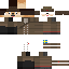 Minecraft skin texture, 64x64 pixels
