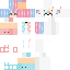 Minecraft skin texture, 64x64 pixels