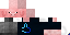 Minecraft skin texture, 64x32 legacy pixels