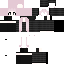 Pink Minecraft skin texture, 64x64 pixels