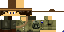 Minecraft skin texture, 64x32 legacy pixels