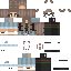 Minecraft skin texture, 64x64 pixels