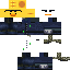 Minecraft skin texture, 64x64 pixels