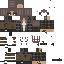 Minecraft skin texture, 64x64 pixels