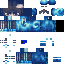 Minecraft skin texture, 64x64 pixels
