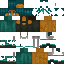 Minecraft skin texture, 64x64 pixels