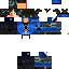 Minecraft skin texture, 64x64 pixels