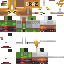 Minecraft skin texture, 64x64 pixels