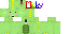 Minecraft skin texture, 64x32 legacy pixels