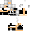 Minecraft skin texture, 64x64 pixels