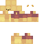 Minecraft skin texture, 64x64 pixels