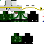 Minecraft skin texture, 64x64 pixels