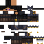 Minecraft skin texture, 64x64 pixels