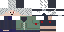 Minecraft skin texture, 64x32 legacy pixels