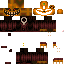Minecraft skin texture, 64x64 pixels
