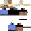 Minecraft skin texture, 64x64 pixels