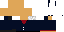 Minecraft skin texture, 64x32 legacy pixels
