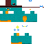 Minecraft skin texture, 64x64 pixels