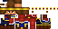 Minecraft skin texture, 64x32 legacy pixels