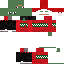 Minecraft skin texture, 64x64 pixels