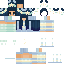 Minecraft skin texture, 64x64 pixels
