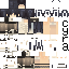 Minecraft skin texture, 64x64 pixels