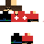 Minecraft skin texture, 64x64 pixels