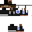 Minecraft skin texture, 64x64 pixels