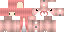 Minecraft skin texture, 64x32 legacy pixels