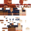 Minecraft skin texture, 64x64 pixels