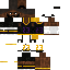 Minecraft skin texture, 64x64 pixels