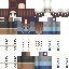 Minecraft skin texture, 64x64 pixels