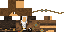 Minecraft skin texture, 64x32 legacy pixels