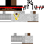 Minecraft skin texture, 64x64 pixels