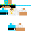 Minecraft skin texture, 64x64 pixels