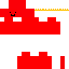Minecraft skin texture, 64x64 pixels