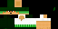 Minecraft skin texture, 64x32 legacy pixels