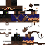 Minecraft skin texture, 64x64 pixels