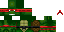 Minecraft skin texture, 64x32 legacy pixels