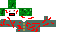 Minecraft skin texture, 64x32 legacy pixels