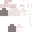 Red Minecraft skin texture, 64x64 pixels