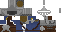 Minecraft skin texture, 64x32 legacy pixels