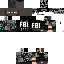 Minecraft skin texture, 64x64 pixels