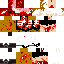 Minecraft skin texture, 64x64 pixels