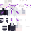 Minecraft skin texture, 64x64 pixels