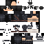 Minecraft skin texture, 64x64 pixels