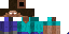Minecraft skin texture, 64x32 legacy pixels